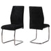 Black Velvet Dining Chair Set of 2 - Cool Stuff & Accessories