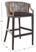 Brando Bar Stool/ Brown - Cool Stuff & Accessories