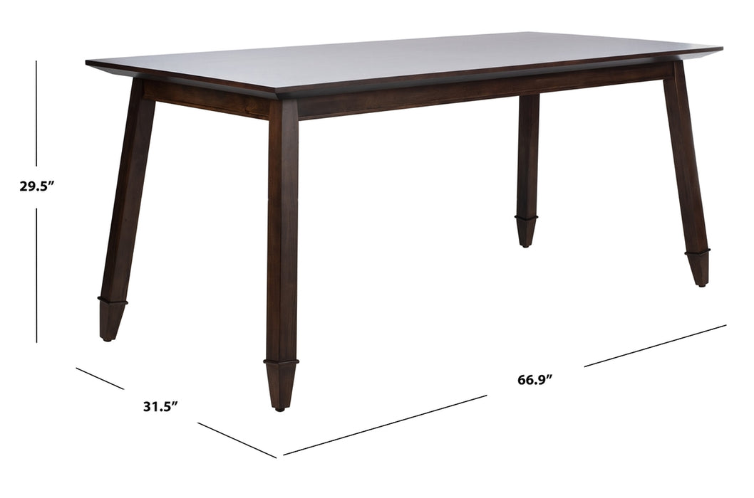 Brayson Rectangle Dining Table/Walnut