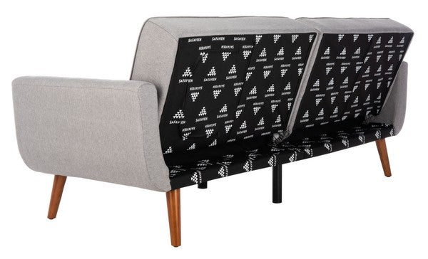 Bushwick Foldable Futon Bed/Grey Brown