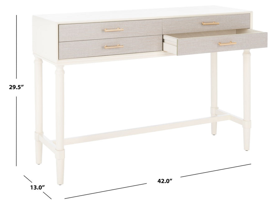 Estella 4 Drawer Console Table - Cool Stuff & Accessories