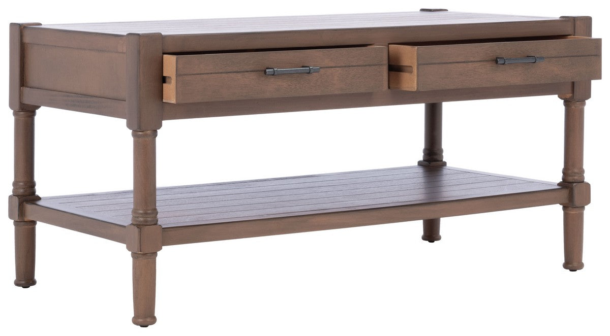 Filbert 2 Drawer Coffee Table/Brown - Cool Stuff & Accessories