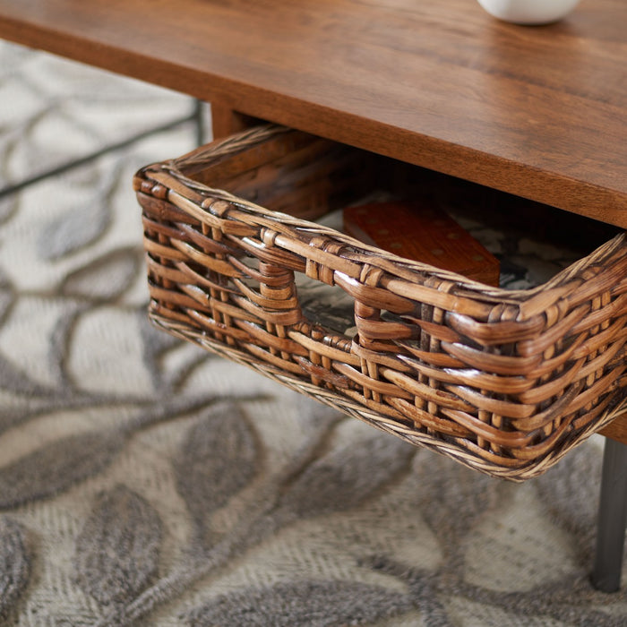 Allester 1 Rattan Drawer Coffee Table - Cool Stuff & Accessories