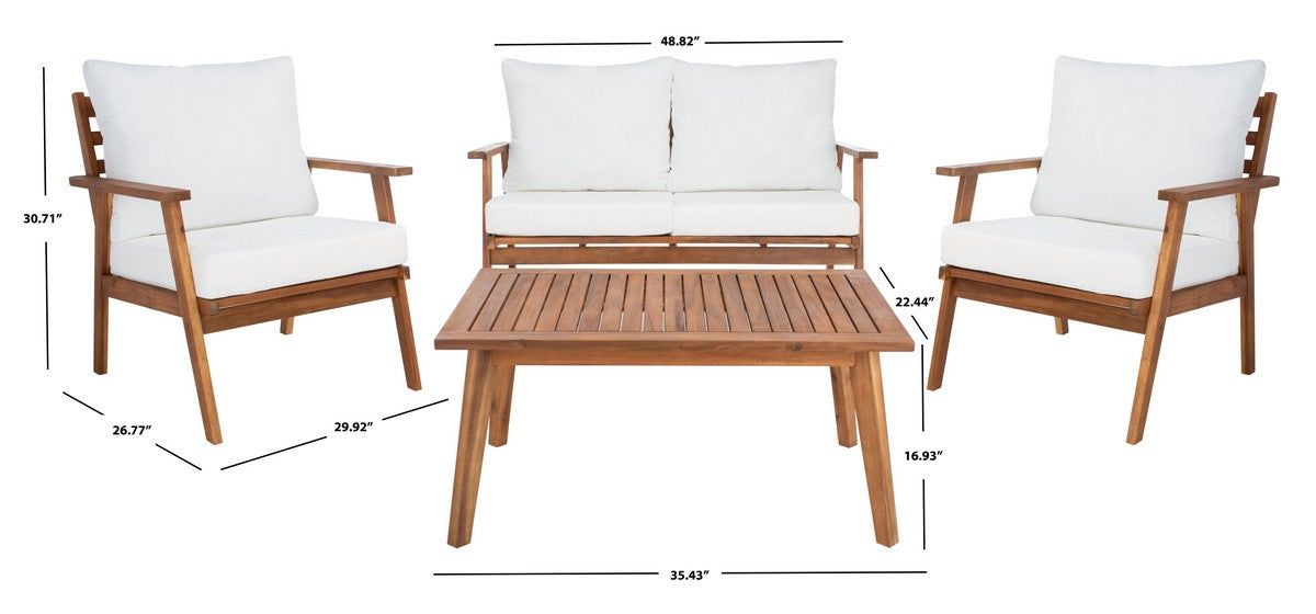 Castalia 4pc Outdoor Living Set