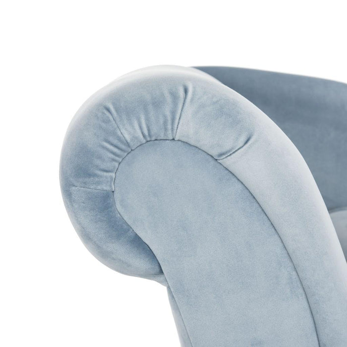 Caiden Retro Chic Velvet Chaise - Cool Stuff & Accessories