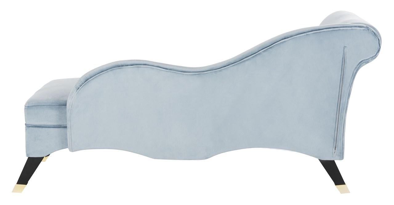 Caiden Retro Chic Velvet Chaise - Cool Stuff & Accessories