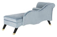 Caiden Retro Chic Velvet Chaise - Cool Stuff & Accessories