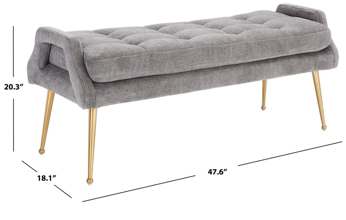 Everdeen Bench/ Charcoal