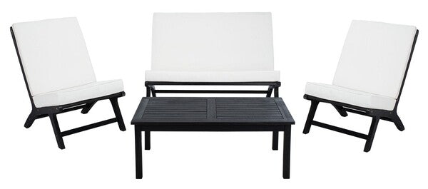 Chaston 4 Pc Outdoor Living Set With Accent Pillows
