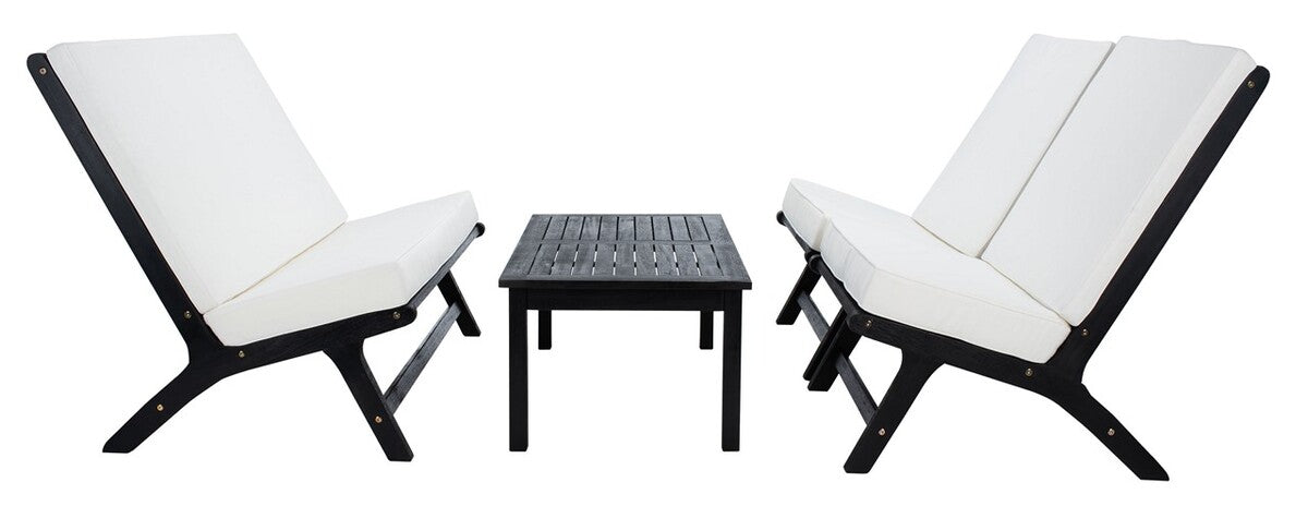 Chaston 4 Pc Outdoor Living Set With Accent Pillows