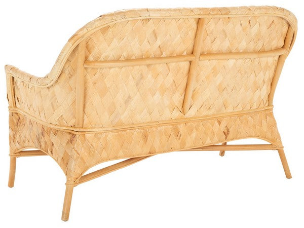 Chorus Woven Sofa Bench/Natural White