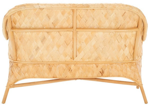 Chorus Woven Sofa Bench/Natural White