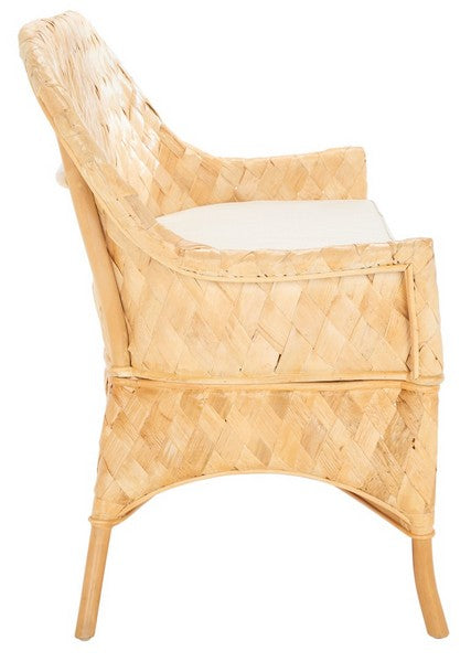Chorus Woven Sofa Bench/Natural White
