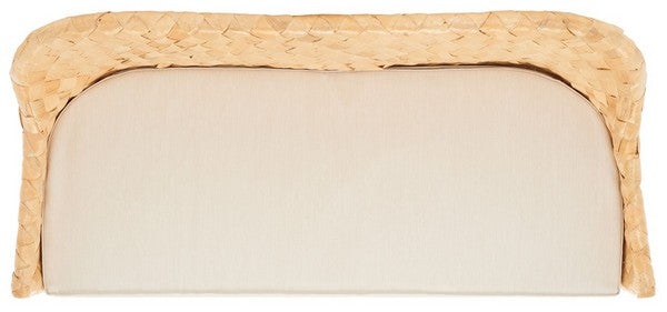 Chorus Woven Sofa Bench/Natural White