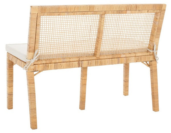 Civility Antique Webbing Sofa Bench