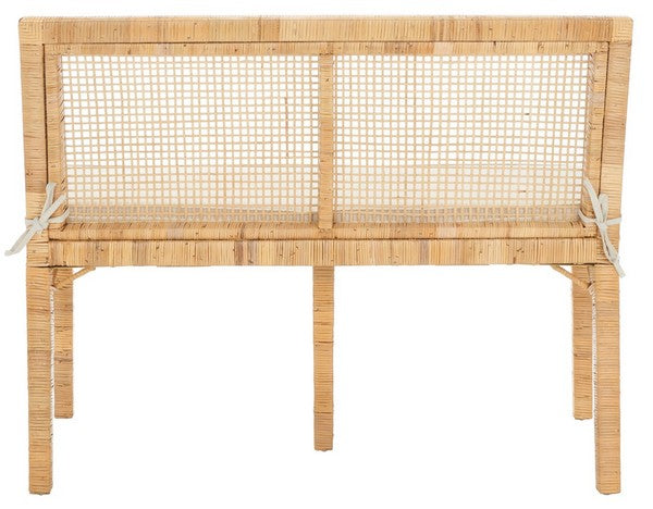 Civility Antique Webbing Sofa Bench