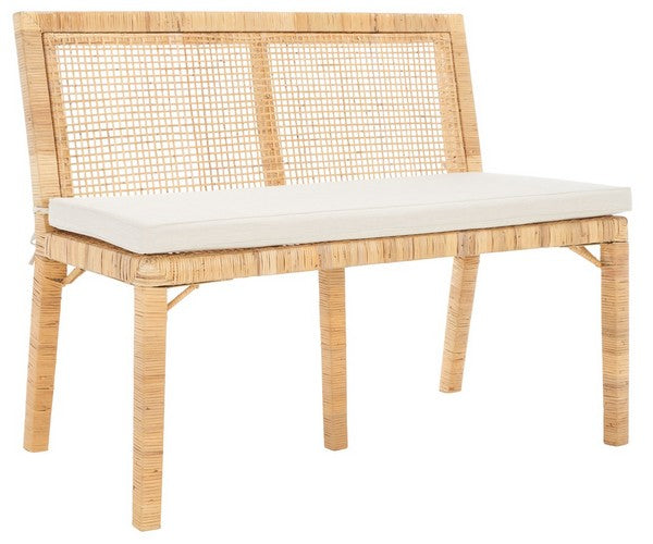 Civility Antique Webbing Sofa Bench