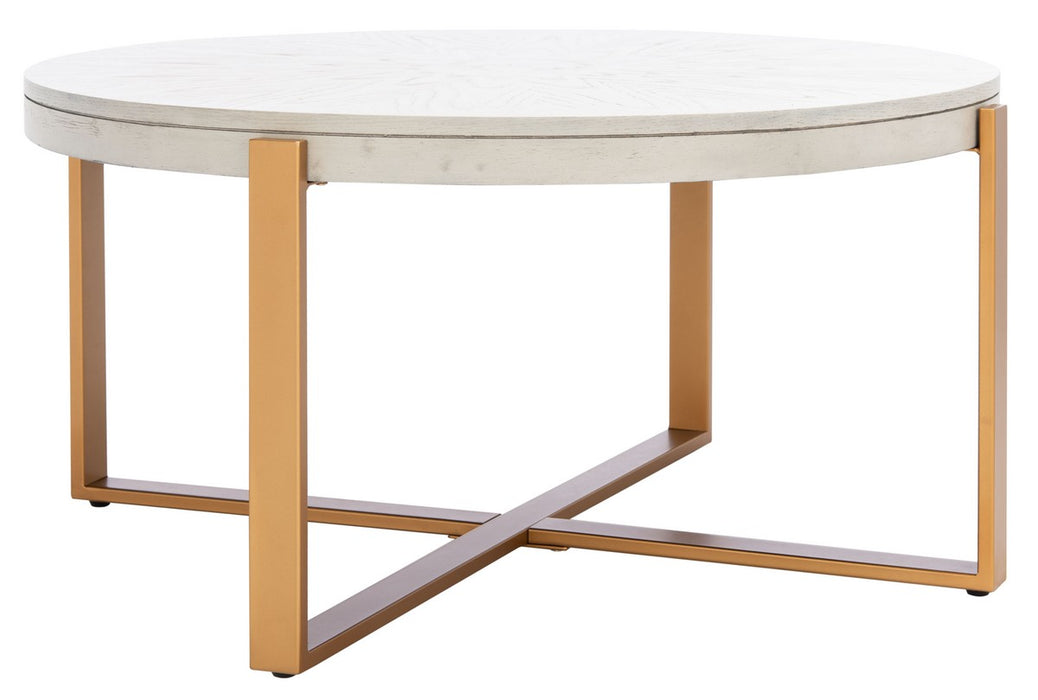 Navya Round Wood Coffee Table - Cool Stuff & Accessories