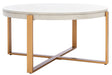 Navya Round Wood Coffee Table - Cool Stuff & Accessories