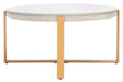 Navya Round Wood Coffee Table - Cool Stuff & Accessories