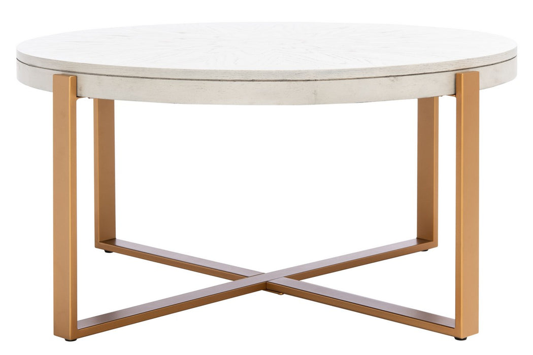 Navya Round Wood Coffee Table - Cool Stuff & Accessories