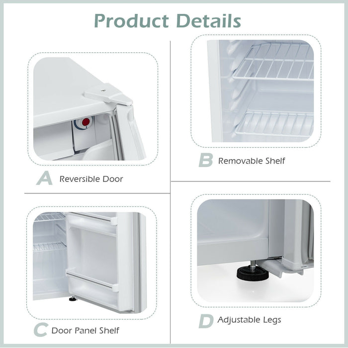 Compact Refrigerator with Freezer