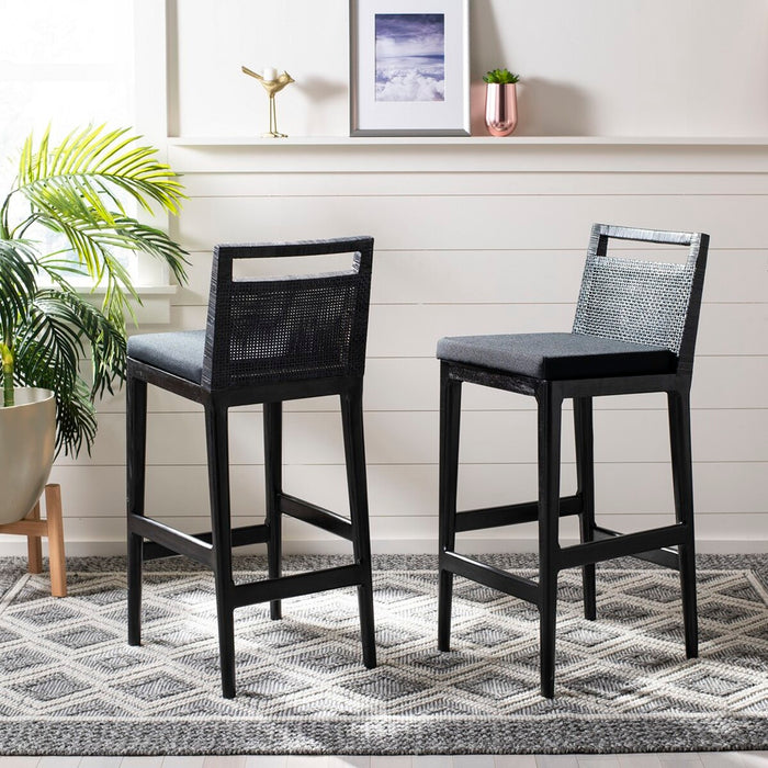 Darin Bar Stool/ Black/ Black Cushion - Cool Stuff & Accessories