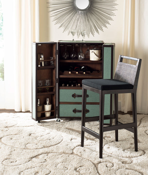 Darin Bar Stool/ Black/ Black Cushion - Cool Stuff & Accessories