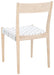 Eluned Leather Dining Chair/White - Cool Stuff & Accessories