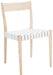 Eluned Leather Dining Chair/White - Cool Stuff & Accessories