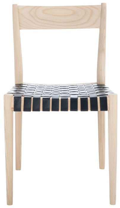 Eluned Leather Dining Chair/Black - Cool Stuff & Accessories