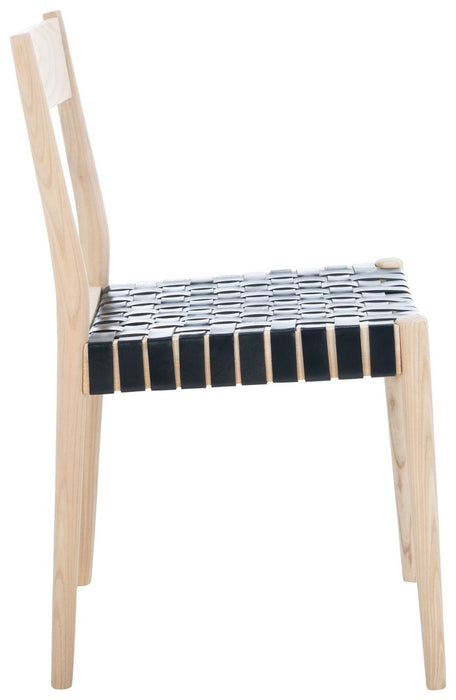 Eluned Leather Dining Chair/Black - Cool Stuff & Accessories
