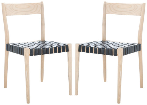 Eluned Leather Dining Chair/Black - Cool Stuff & Accessories