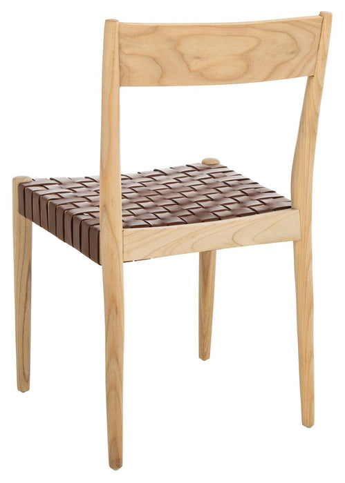 Eluned Leather Dining Chair/Cognac - Cool Stuff & Accessories