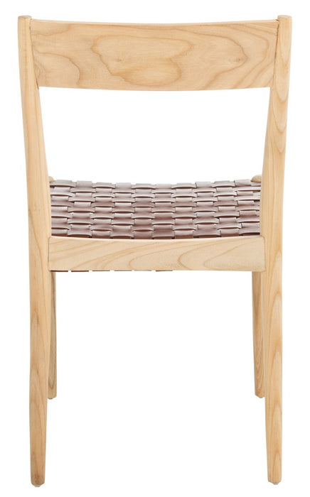 Eluned Leather Dining Chair/Cognac - Cool Stuff & Accessories