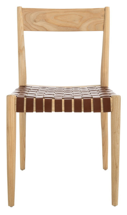 Eluned Leather Dining Chair/Cognac - Cool Stuff & Accessories