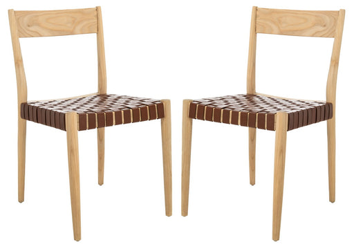 Eluned Leather Dining Chair/Cognac - Cool Stuff & Accessories