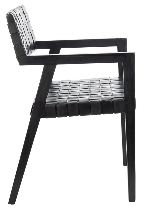 Cire Leather Dining Chair/ Black - Cool Stuff & Accessories