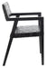 Cire Leather Dining Chair/ Black - Cool Stuff & Accessories
