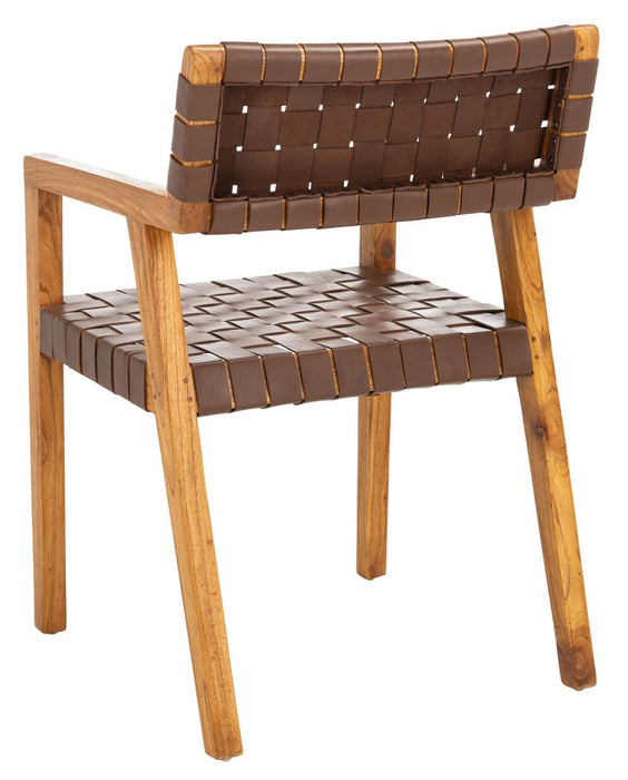 Cire Leather Dining Chair/ Cognac - Cool Stuff & Accessories