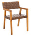 Cire Leather Dining Chair/ Cognac - Cool Stuff & Accessories