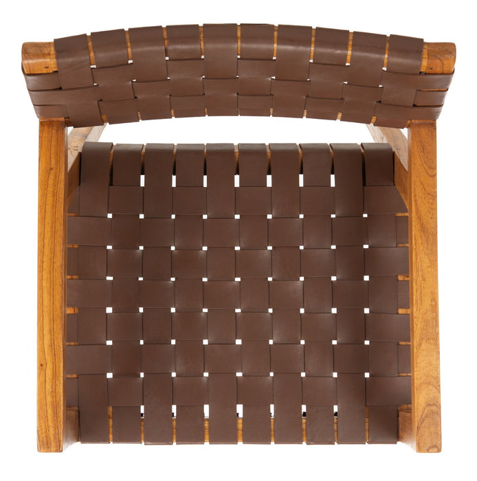 Cire Leather Dining Chair/ Cognac - Cool Stuff & Accessories