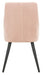 Zoi Upholstered Dining Chair/Dusty Blush - Cool Stuff & Accessories