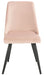 Zoi Upholstered Dining Chair/Dusty Blush - Cool Stuff & Accessories