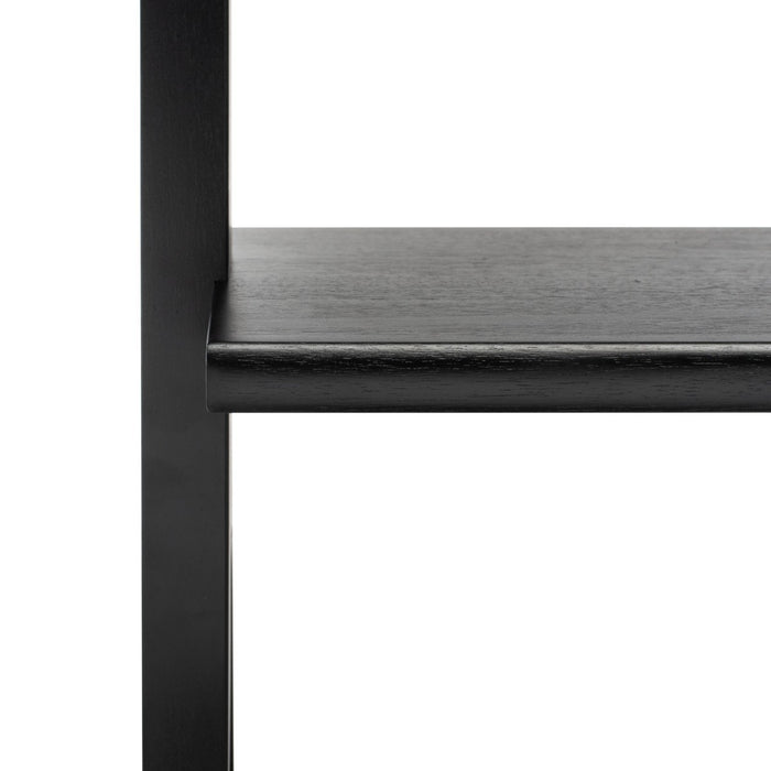 Kamy 2 Shelf Leaning Desk/ Black - Cool Stuff & Accessories