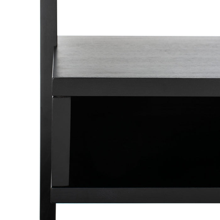Kamy 2 Shelf Leaning Desk/ Black - Cool Stuff & Accessories