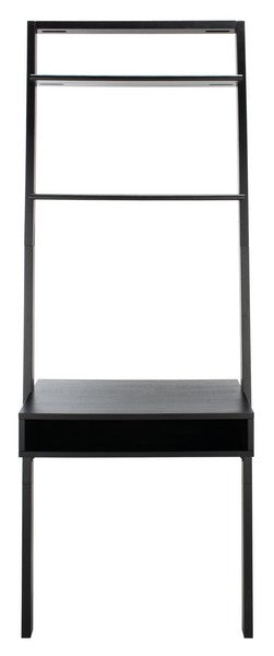 Kamy 2 Shelf Leaning Desk/ Black - Cool Stuff & Accessories