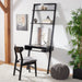 Kamy 2 Shelf Leaning Desk/ Black - Cool Stuff & Accessories
