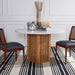 Danez Cane Dining Table/Faux White - Cool Stuff & Accessories