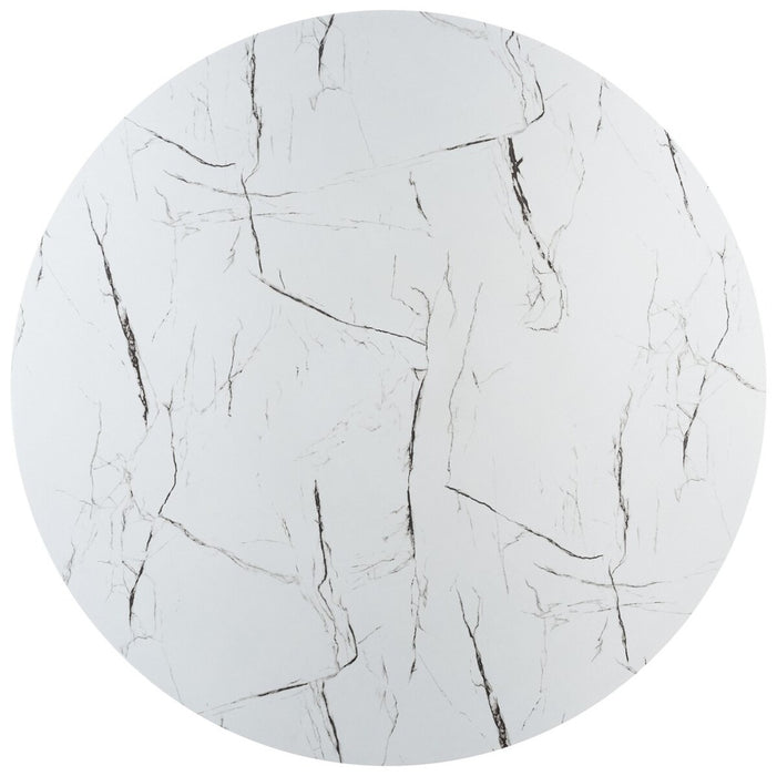 Danez Cane Dining Table/Faux White - Cool Stuff & Accessories